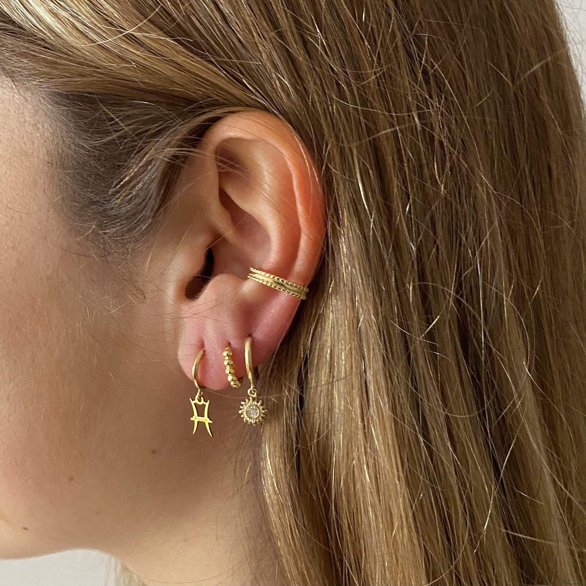 PENDIENTESheyloveMini hoops zodiaco | heylove