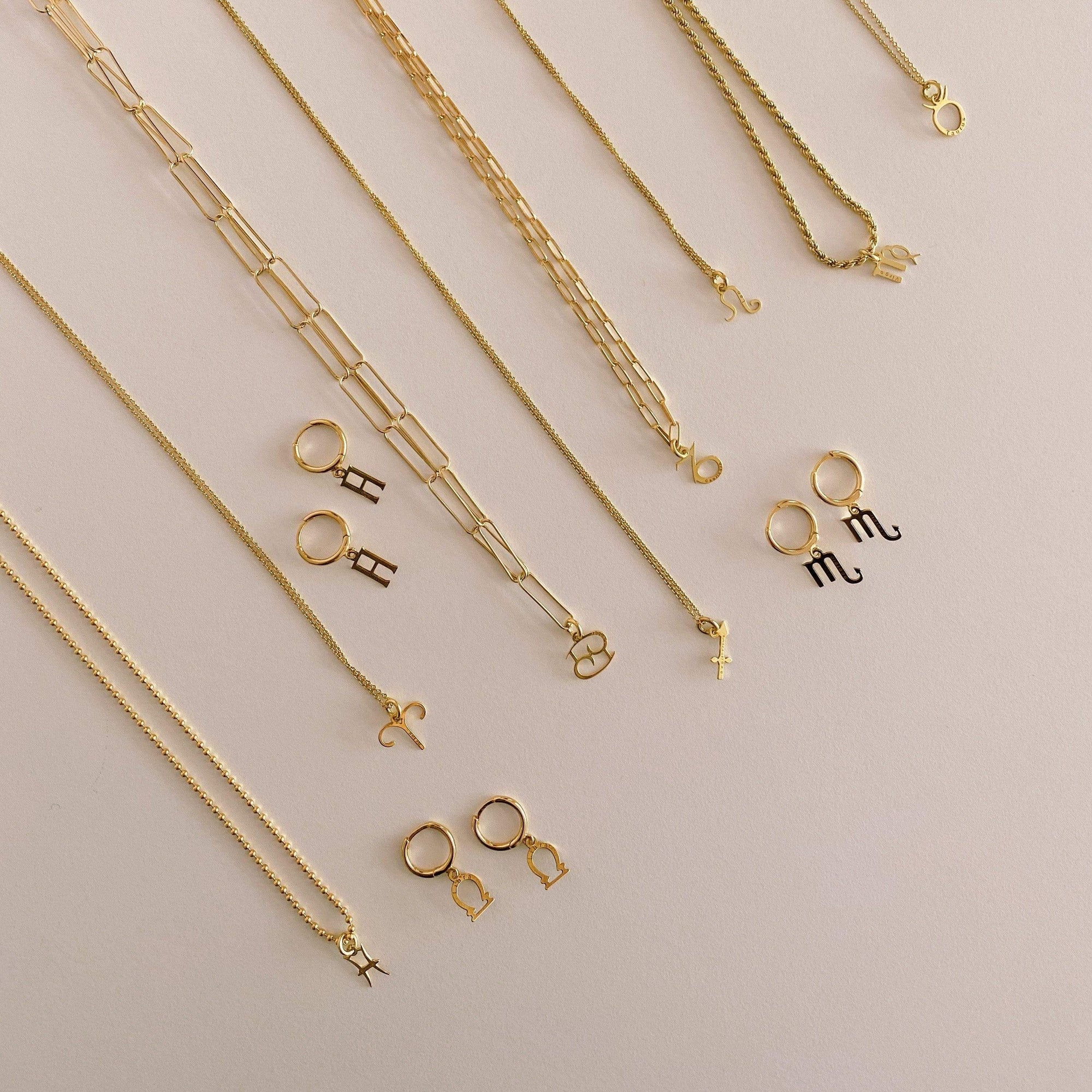 PENDIENTESheyloveMini hoops zodiaco | heylove