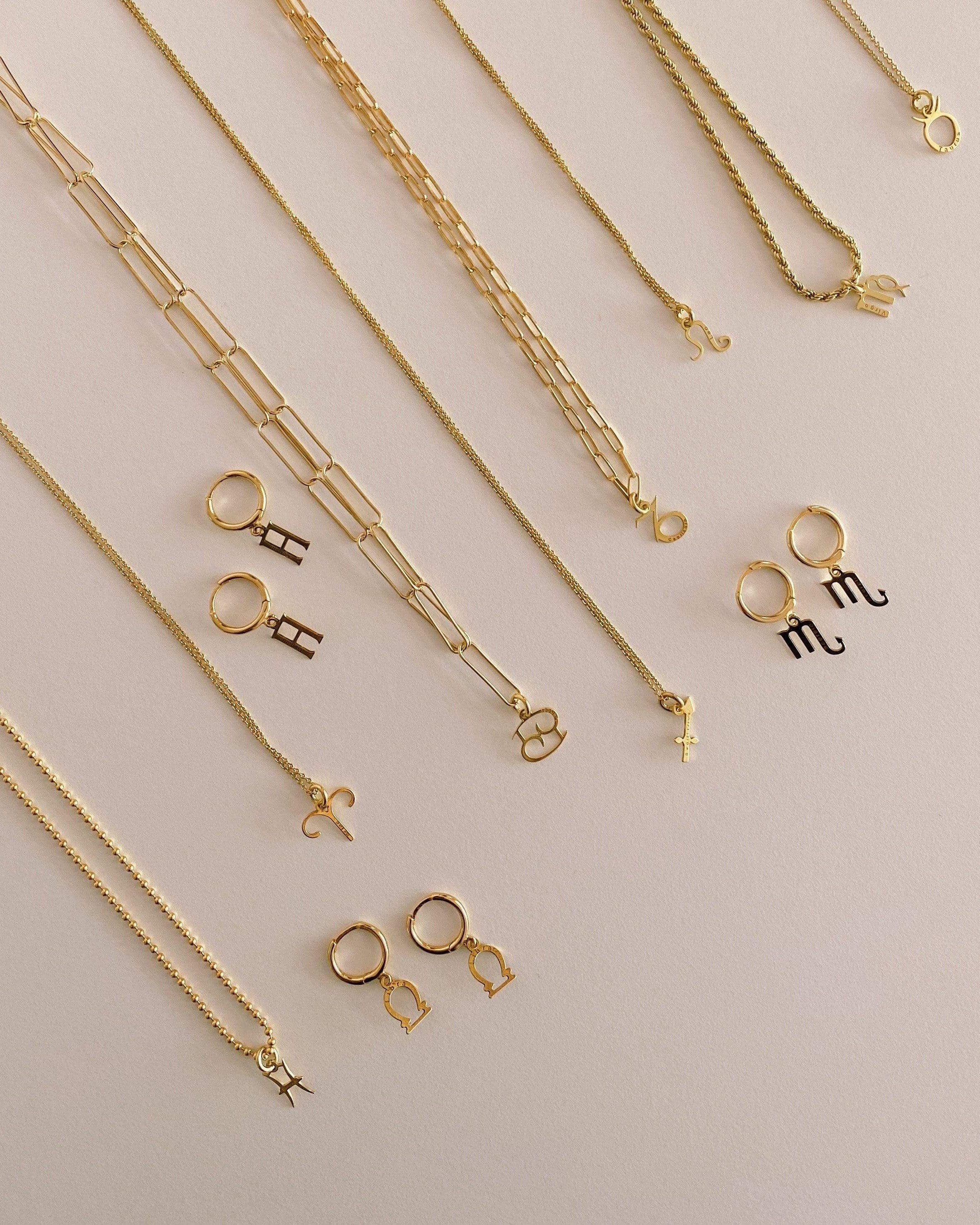 PENDIENTESheyloveMini hoops zodiaco | heylove