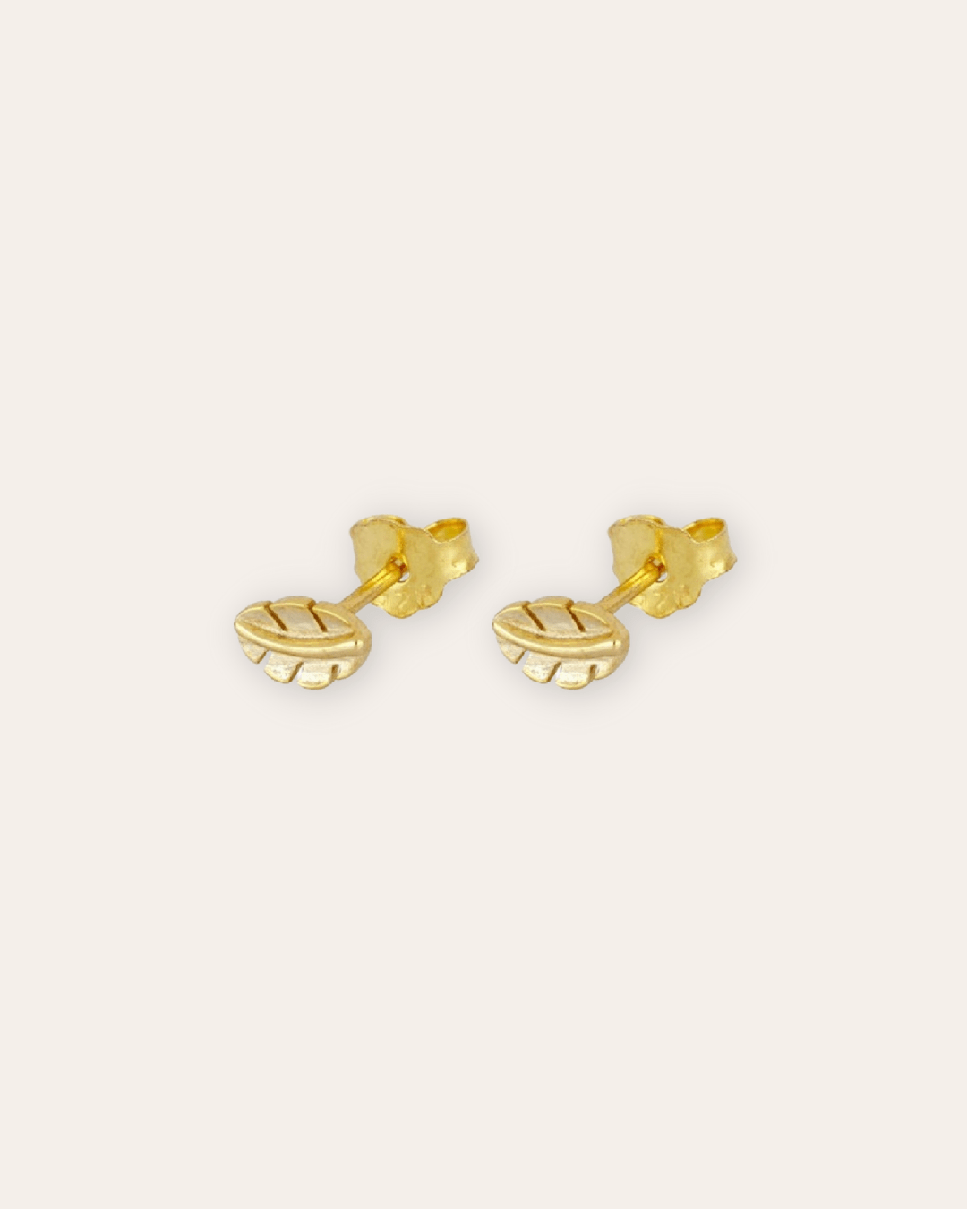 PENDIENTESheylovePendiente mini leaf oro | heylove
