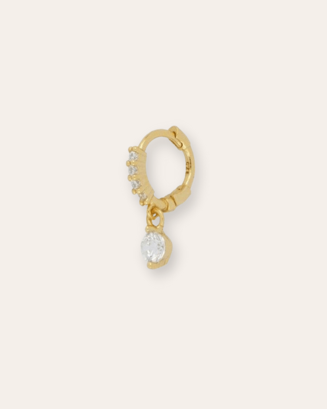 PENDIENTESheylovePendientes one mini CZ hoops | heylove