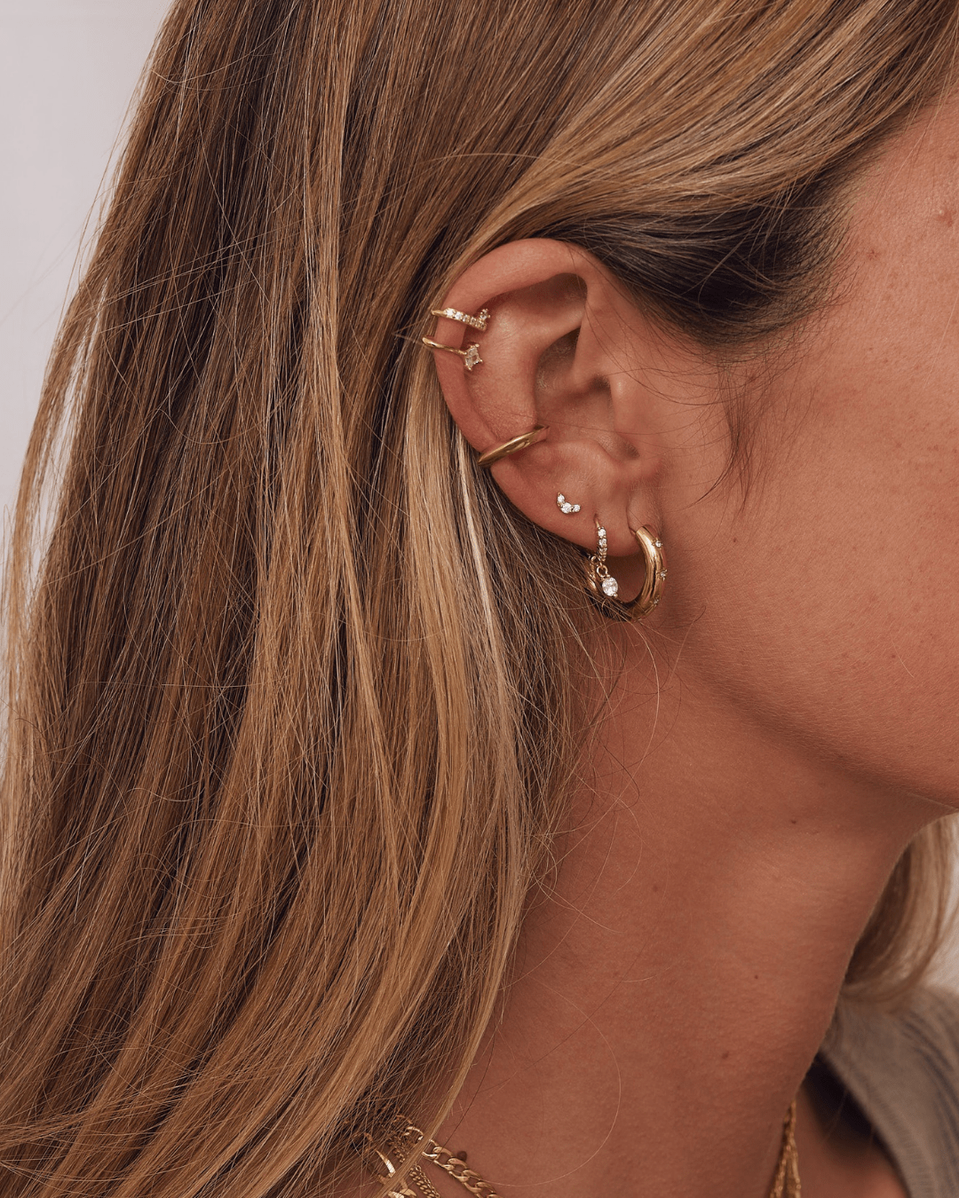 PENDIENTESheylovePendientes one mini CZ hoops | heylove
