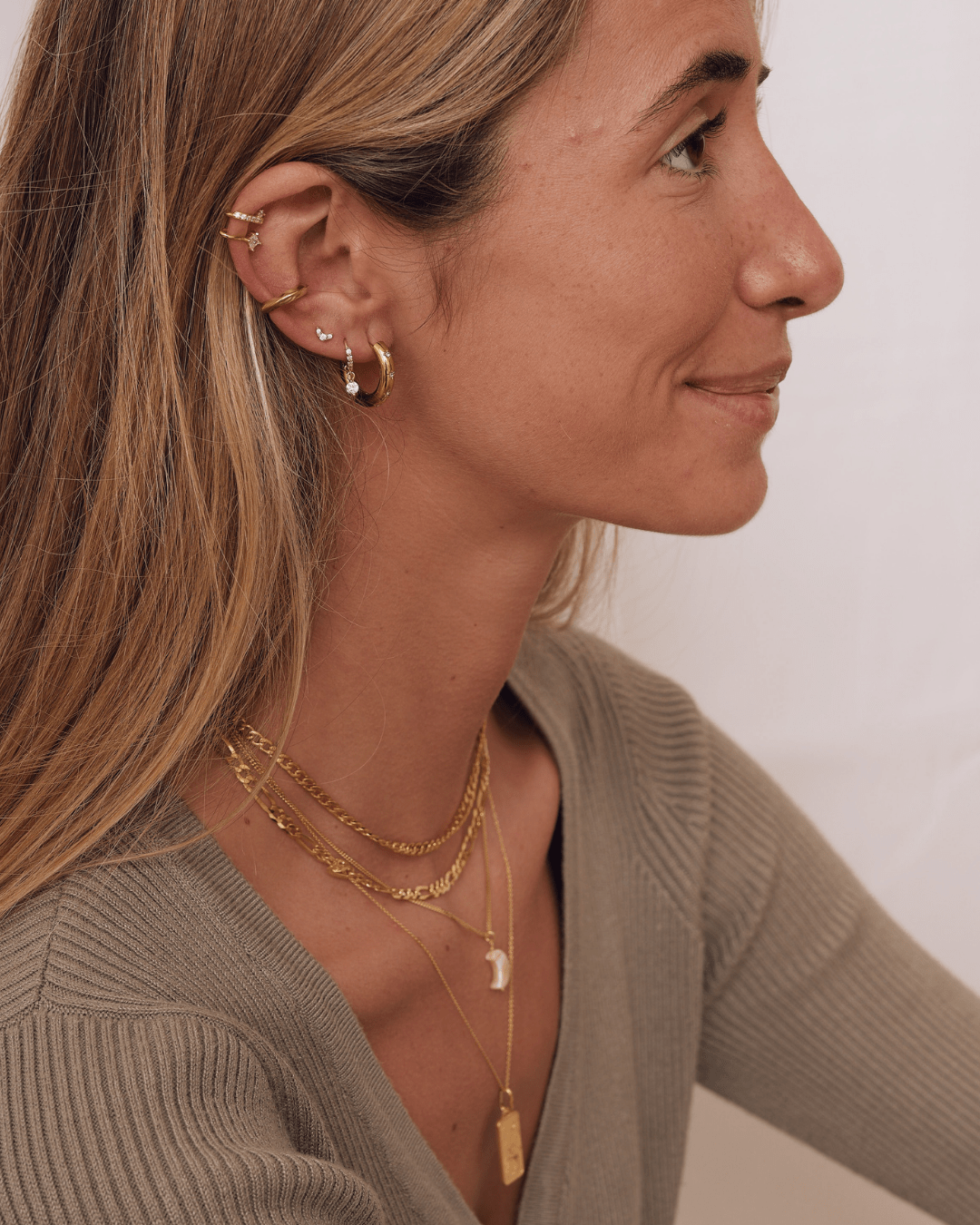 PENDIENTESheylovePendientes one mini CZ hoops | heylove