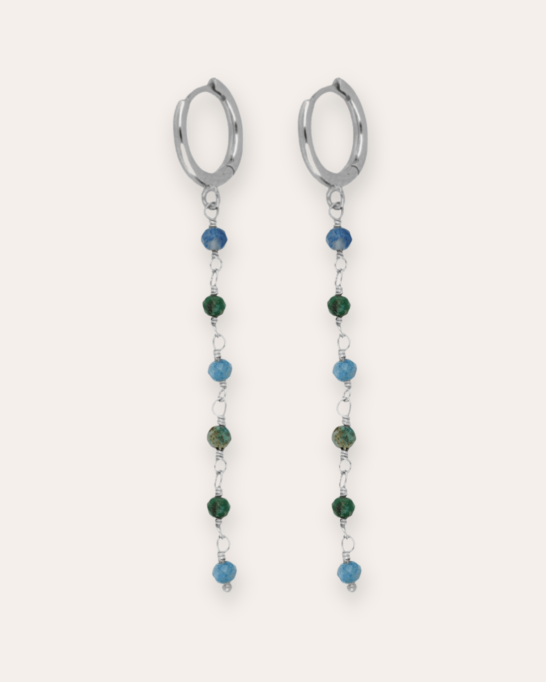 PENDIENTESheylovePendientes cadena crisocola | heylove