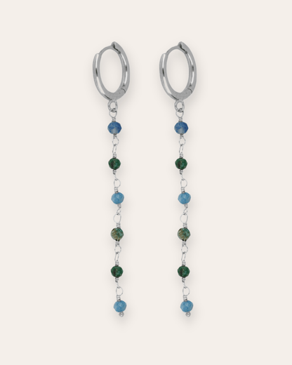 PENDIENTESheylovePendientes cadena crisocola | heylove