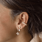 PENDIENTESheylovePendiente double drop oro | heylove