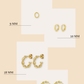 PENDIENTESheylovePendientes mini curly hoops | heylove