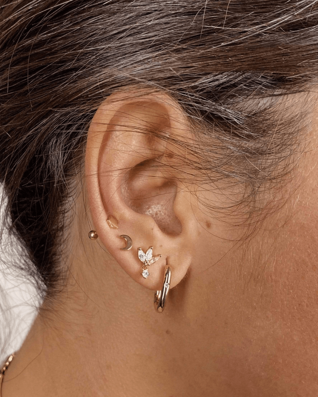 PENDIENTESheylovePendiente half flower drop | heylove