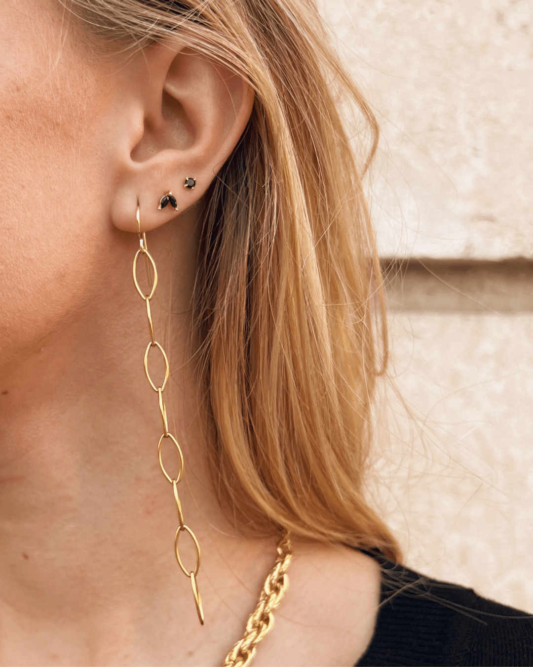 Half 2025 flower earrings