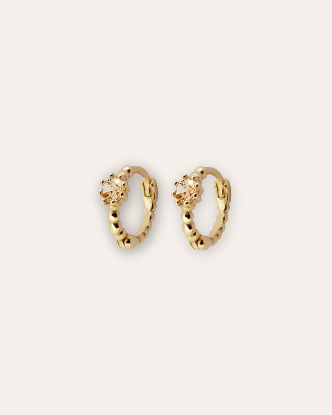 PENDIENTESheylovePendiente mini hoops dot 11 mm | heylove