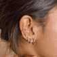 PENDIENTESheylovePendiente mini hoops dot 11 mm | heylove