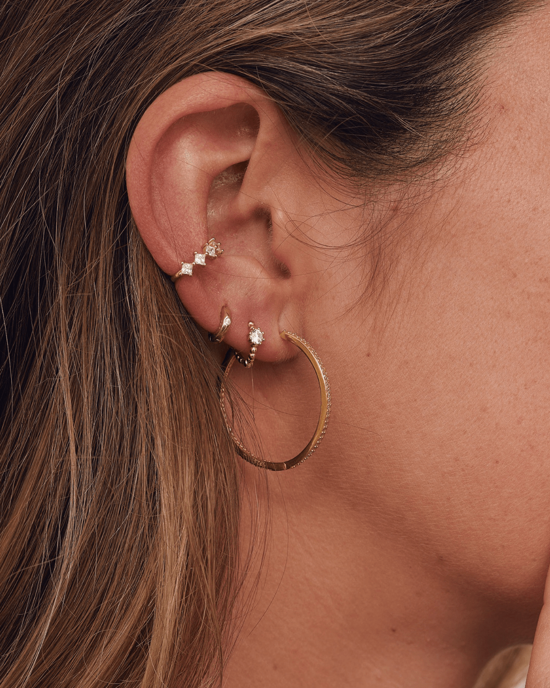 PENDIENTESheylovePendiente mini hoops dot 11 mm | heylove