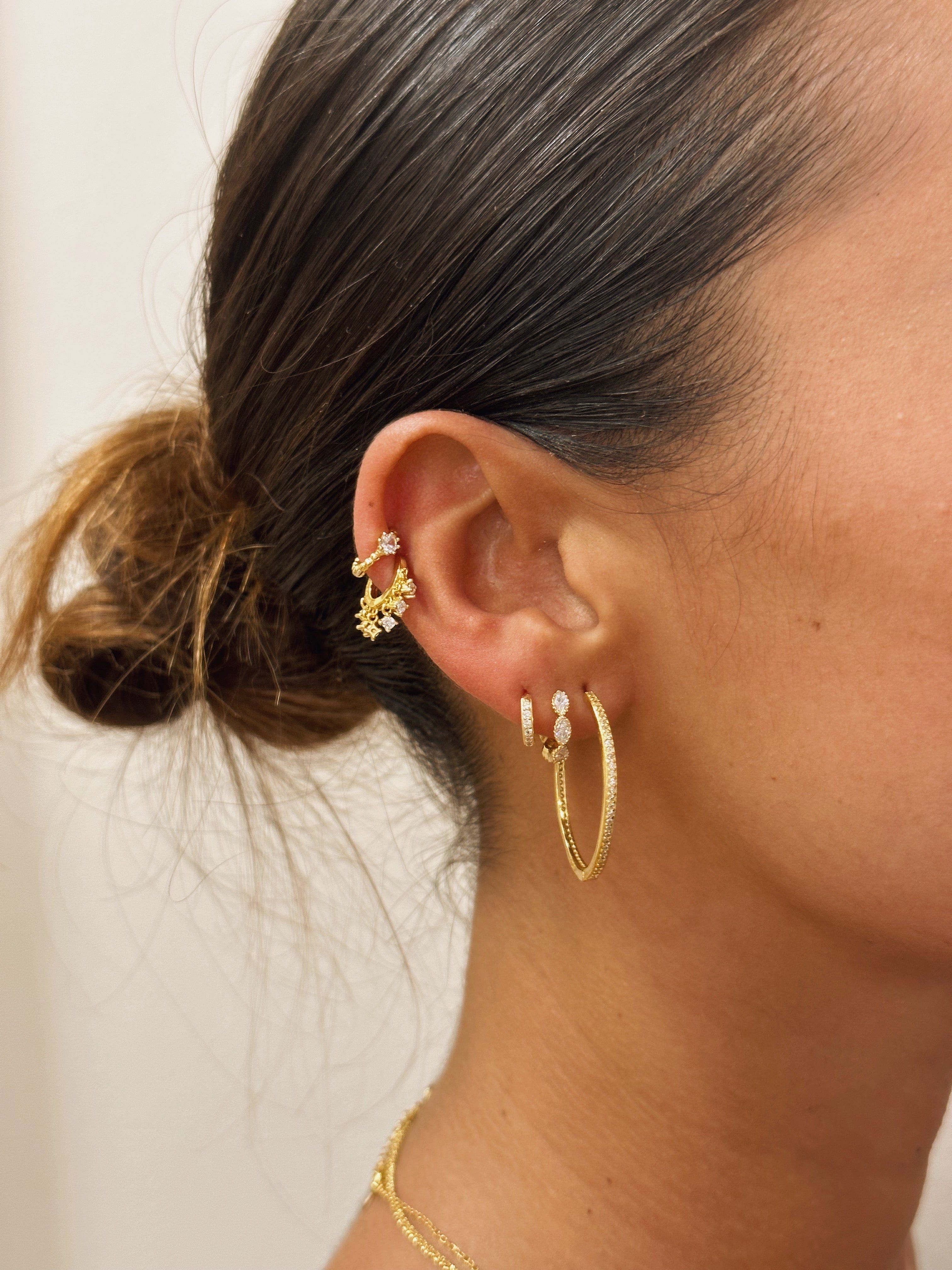 PENDIENTESheylovePendiente mini hoops dot 11 mm | heylove