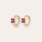 PENDIENTESheylovePendientes mini hoops square | heylove
