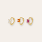 PENDIENTESheylovePendientes mini hoops square | heylove