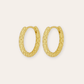 PENDIENTESheylovePendientes rough hoops | heylove