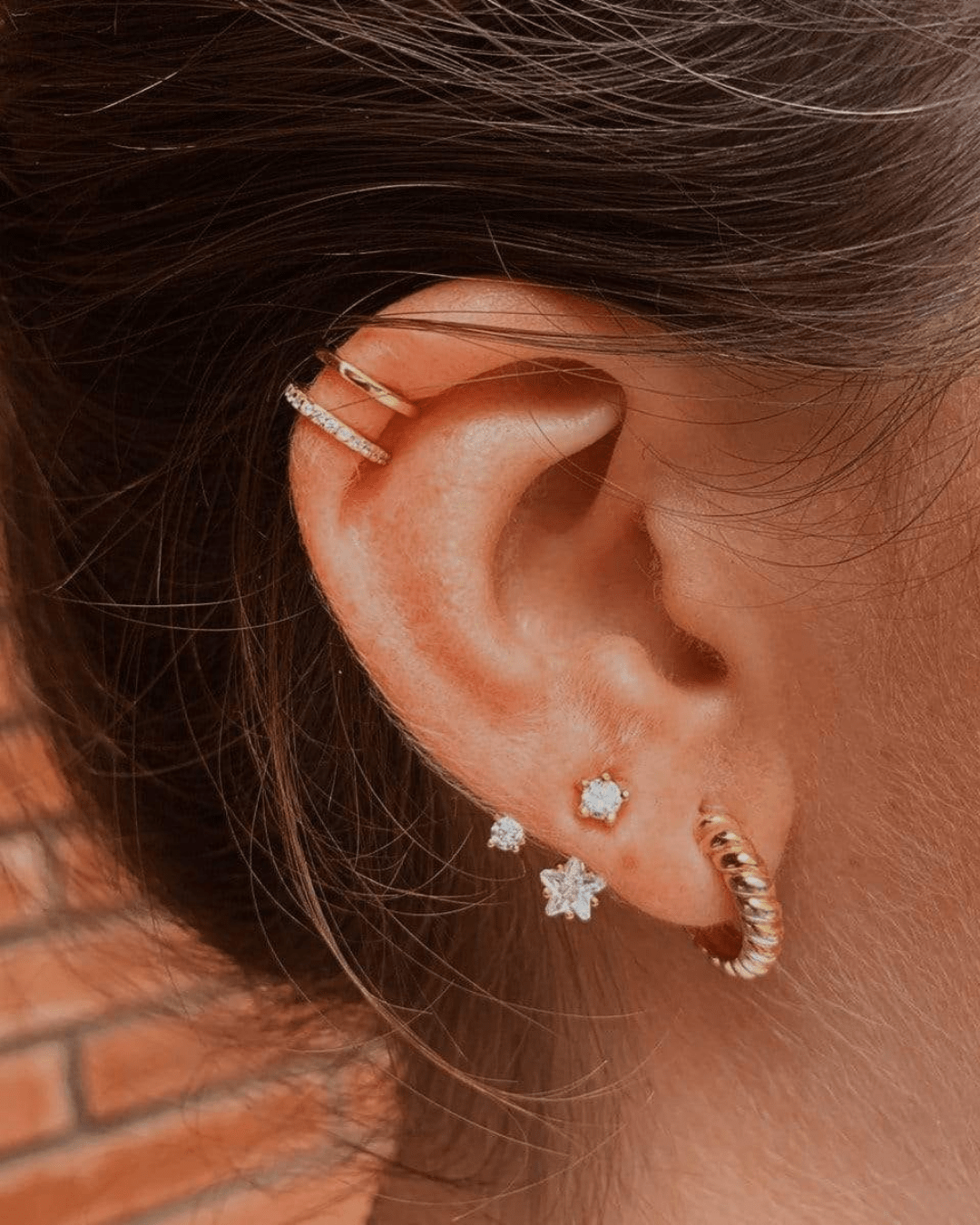 PENDIENTESheylovePendiente mini triple cz | heylove