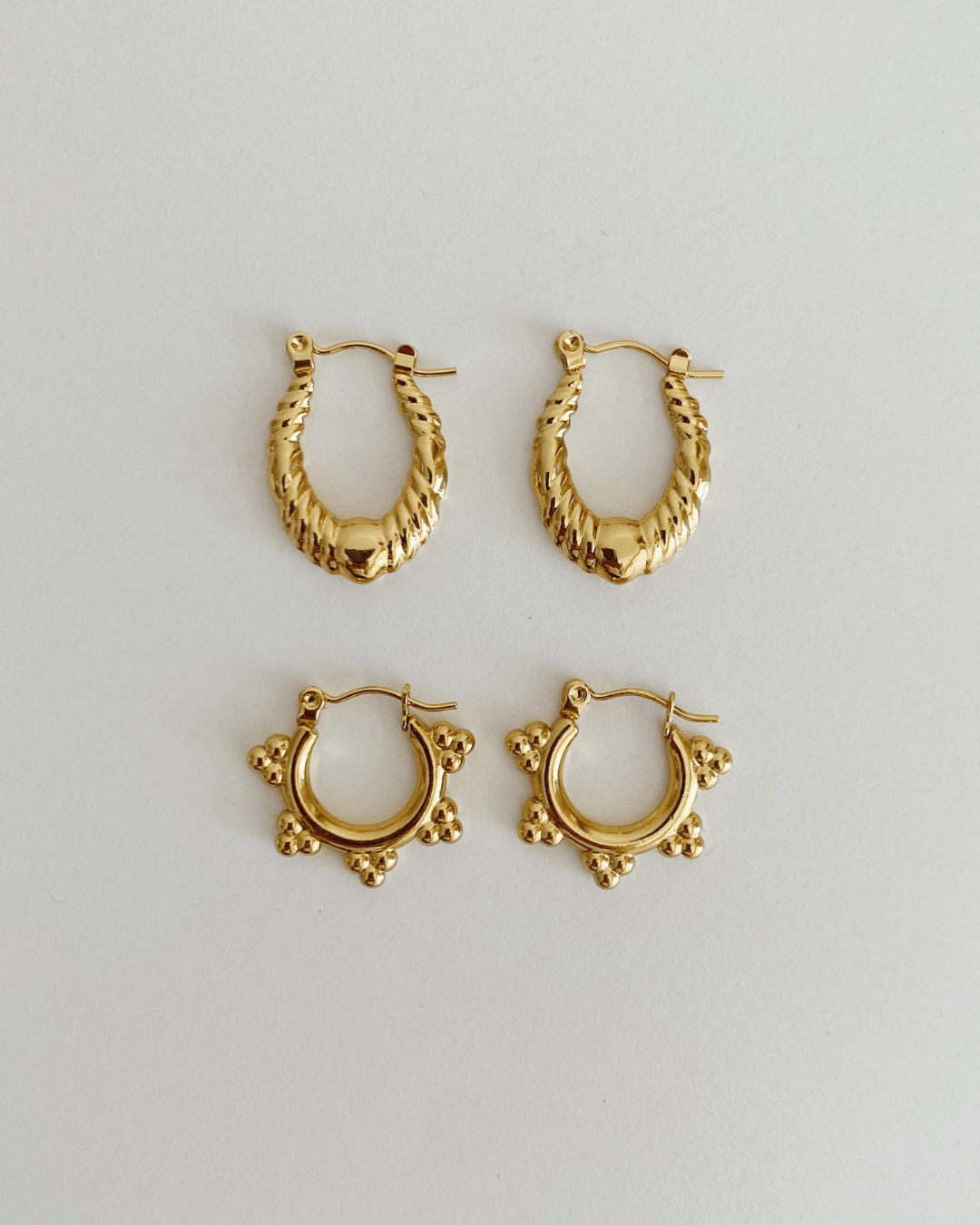 heylove PENDIENTES PENDIENTES OVAL GYPSY