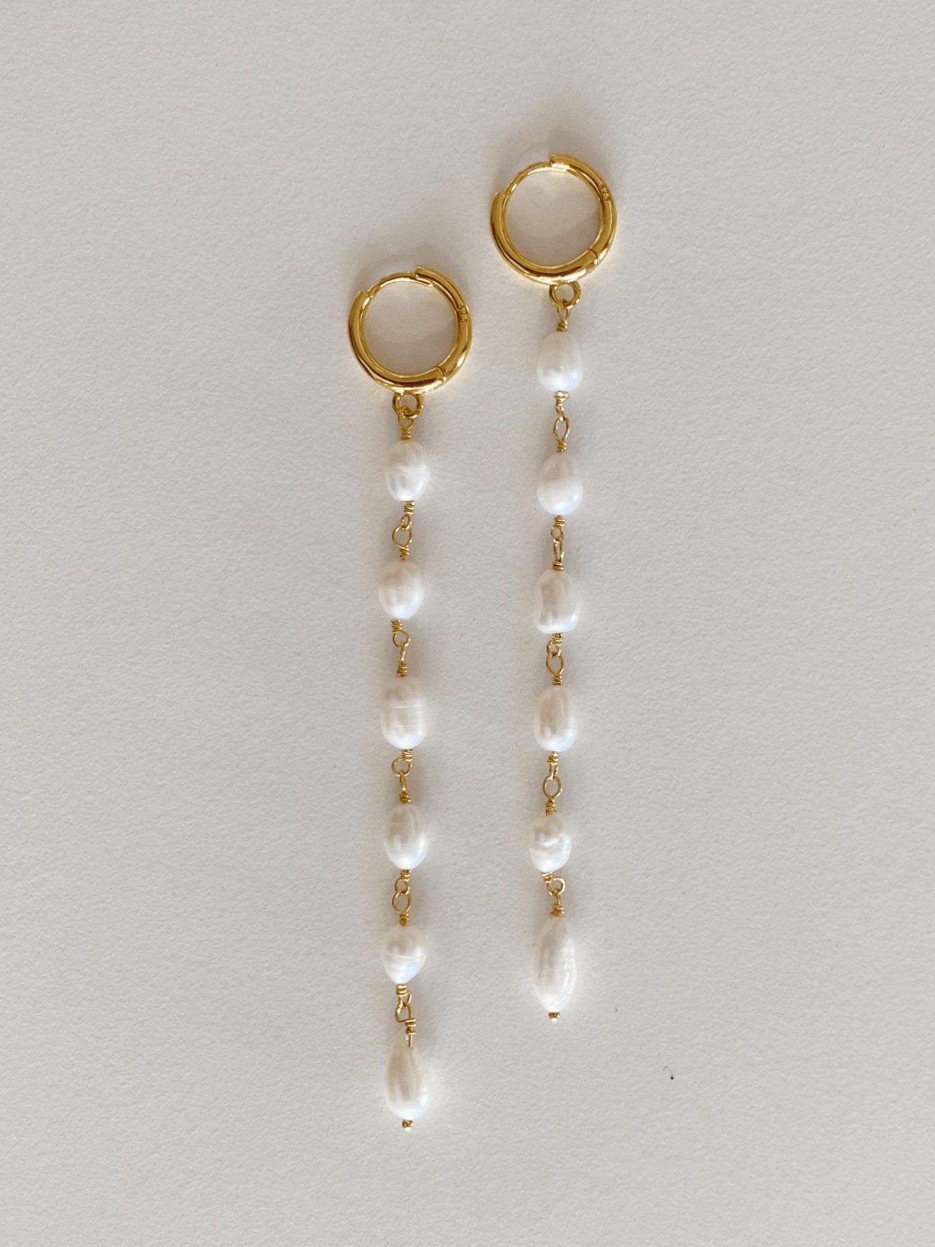 PENDIENTESheylovePendientes perla chain | heylove
