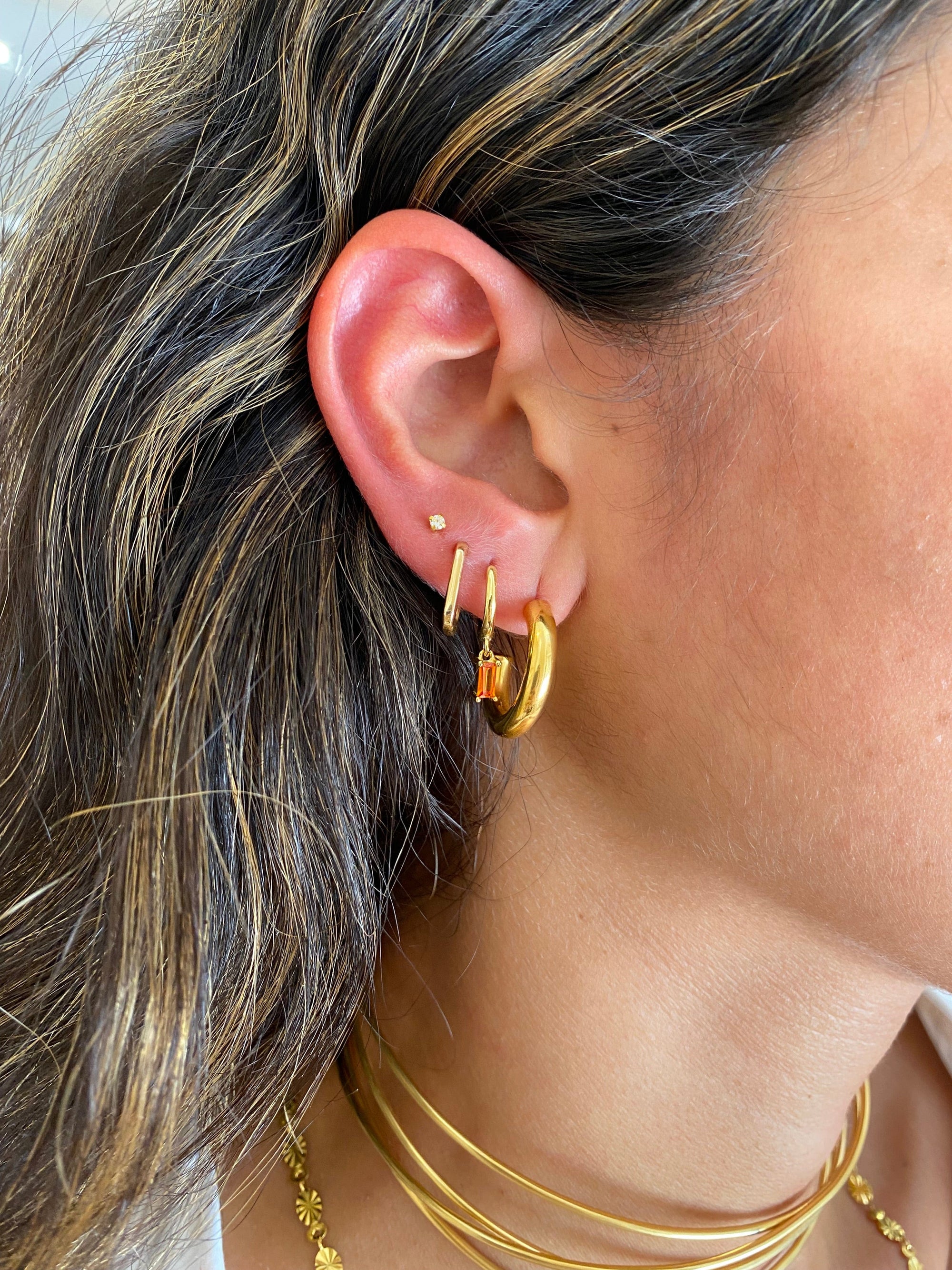 PendientesheylovePendientes revasser hoops | heylove