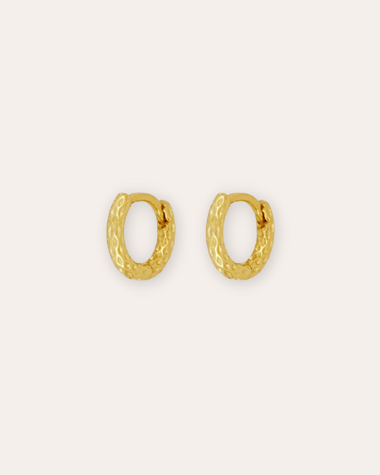 PENDIENTESheylovePendientes rough hoops | heylove