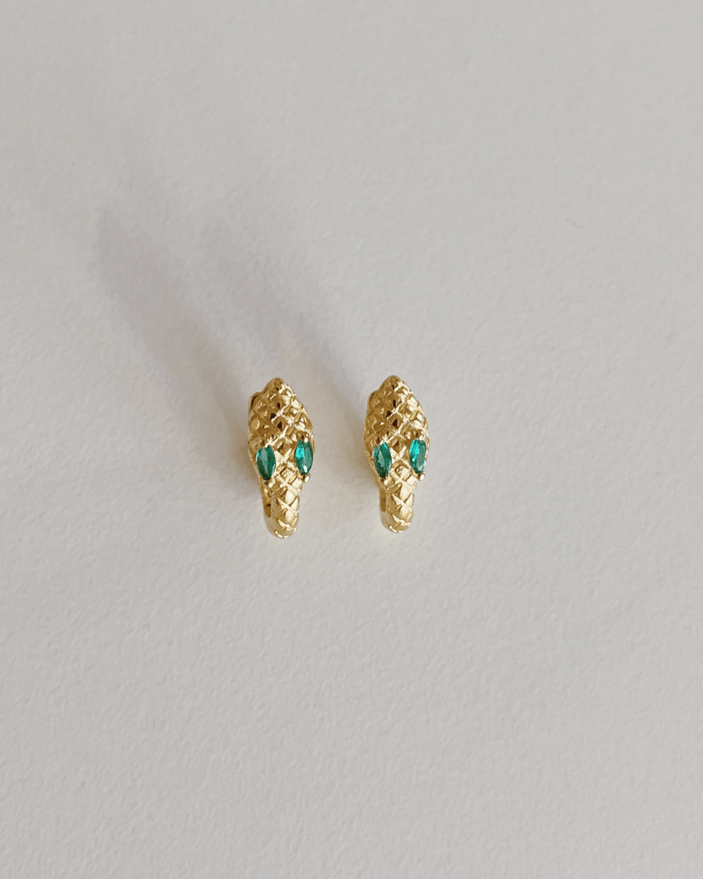 PENDIENTESheylovePendientes snake eyes hoops | heylove