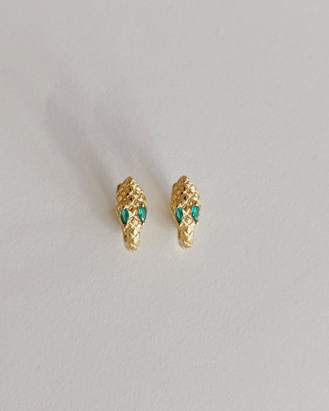 PENDIENTESheylovePendientes snake eyes hoops | heylove