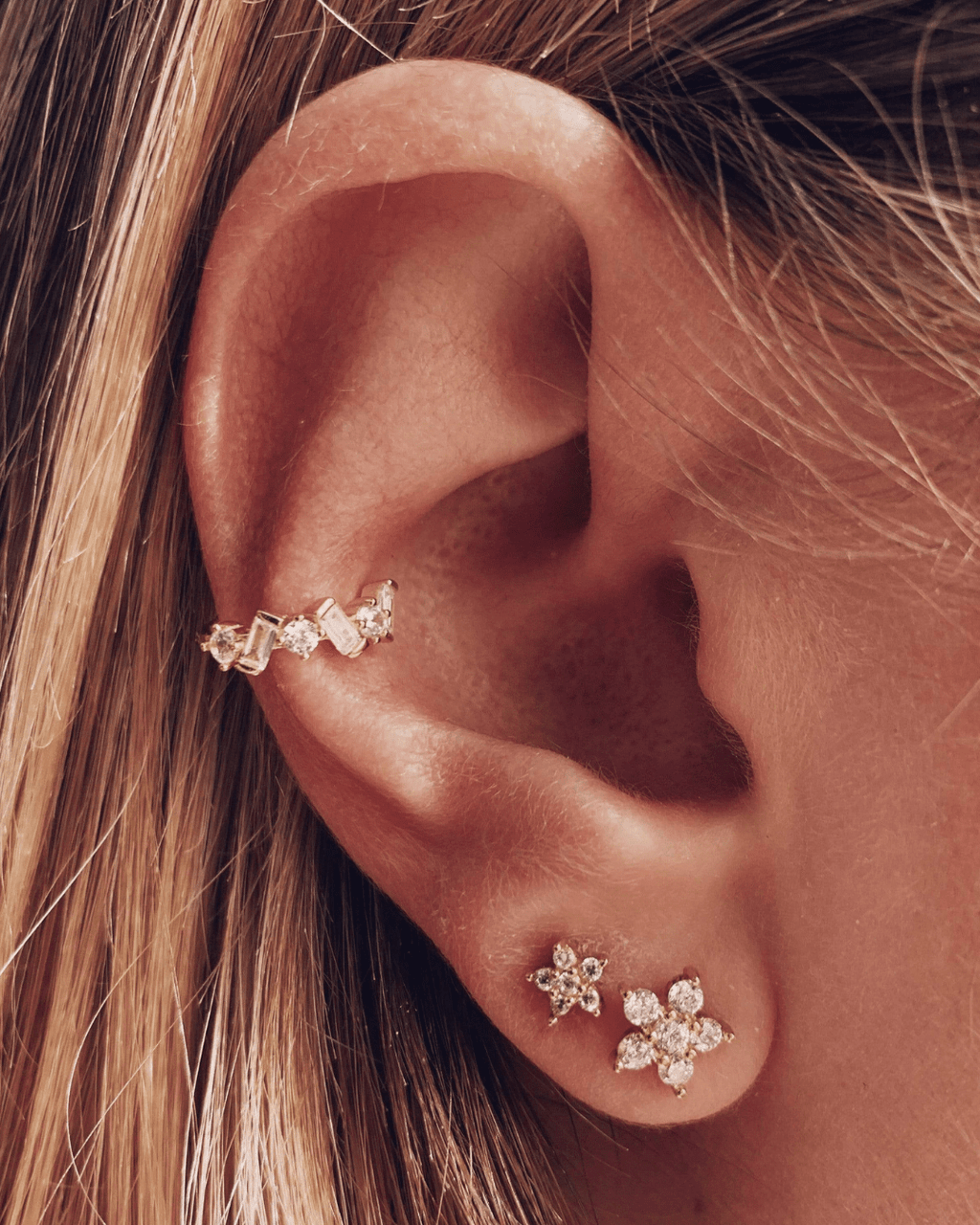 PENDIENTESheylovePendientes mini star CZ L | heylove