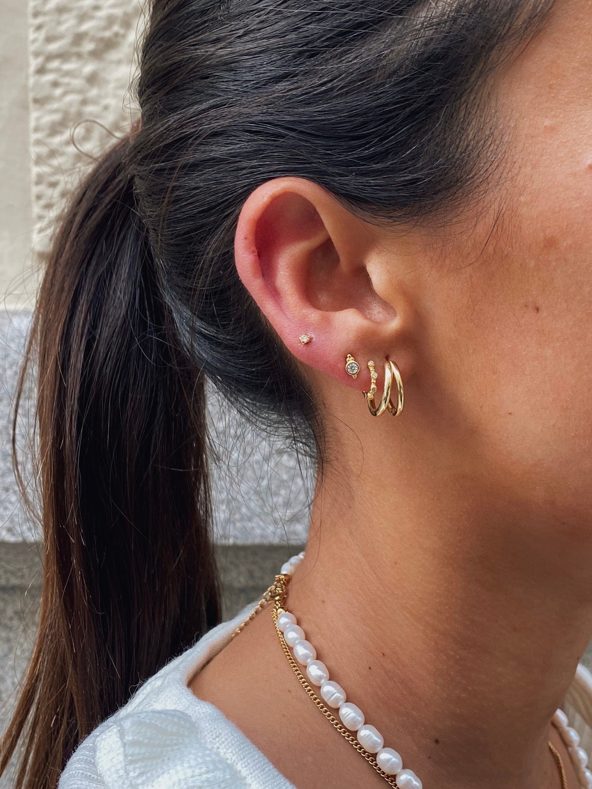 PENDIENTESheylovePENDIENTES TWO ROADS HOOPS | HEYLOVE