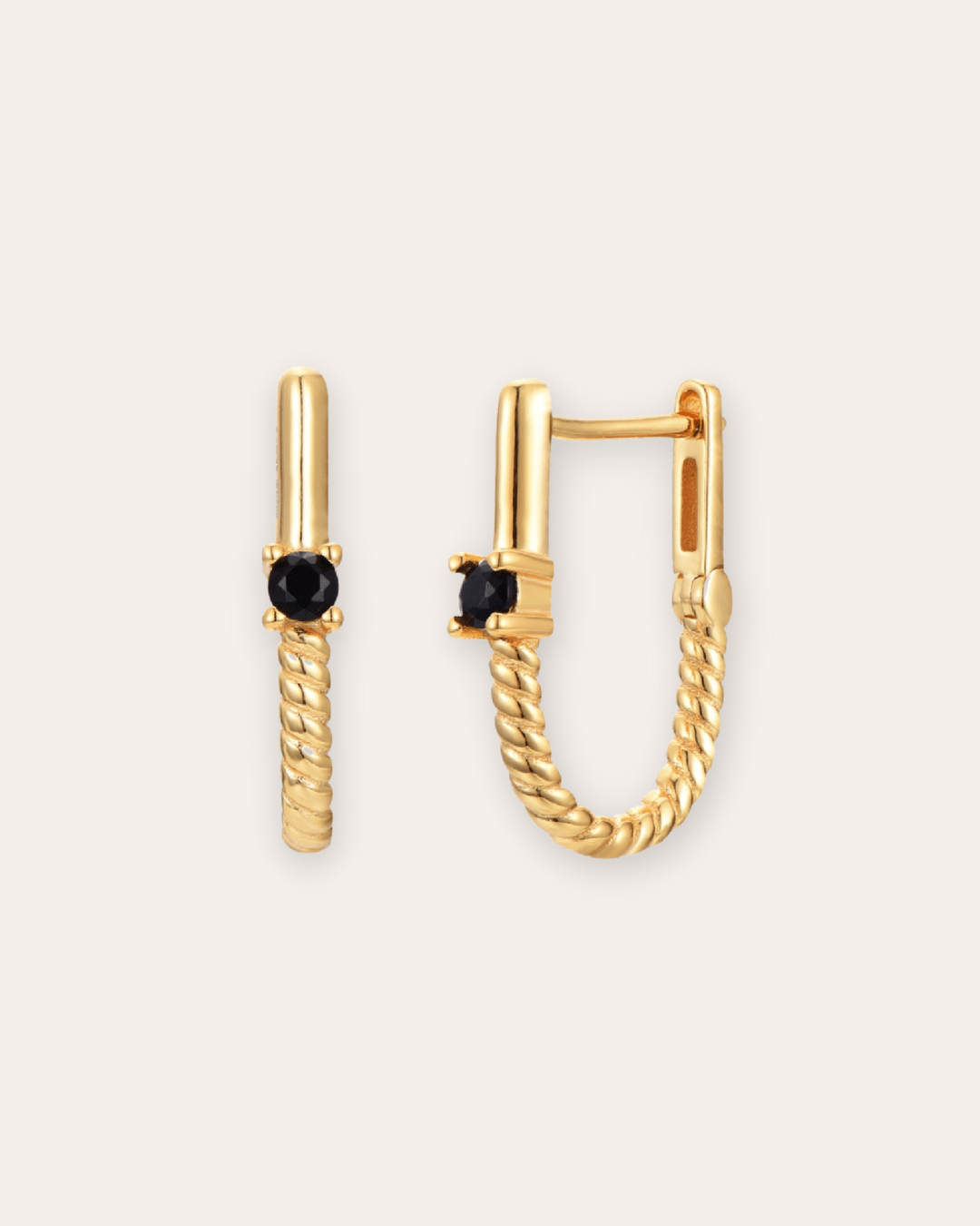 PENDIENTESheylovePendientes vintage rectangle hoops | heylove
