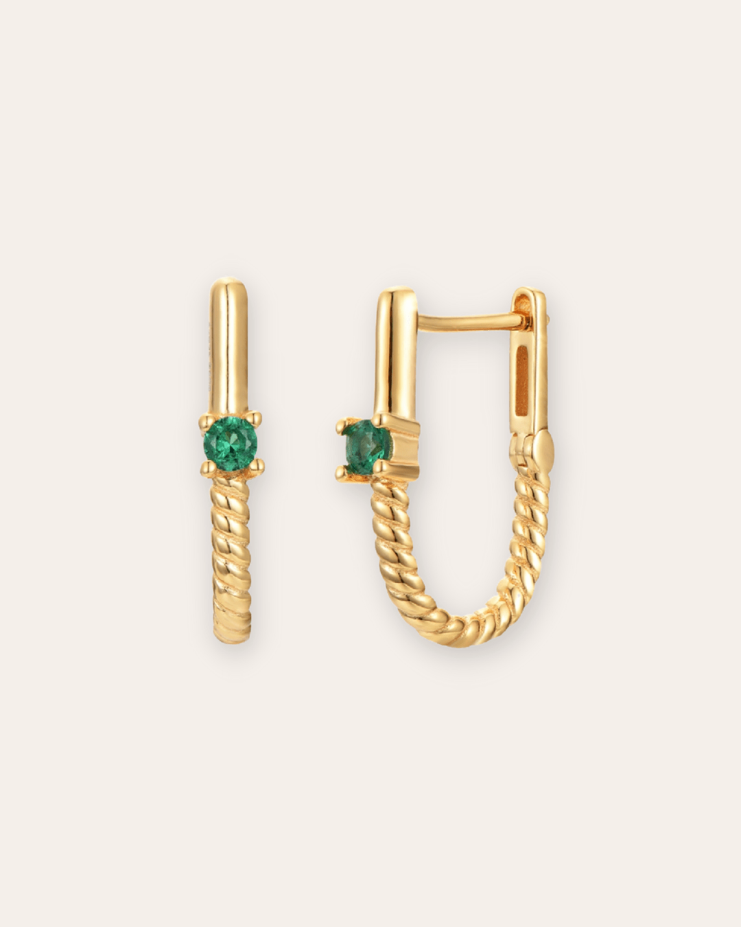PENDIENTESheylovePendientes vintage rectangle hoops | heylove