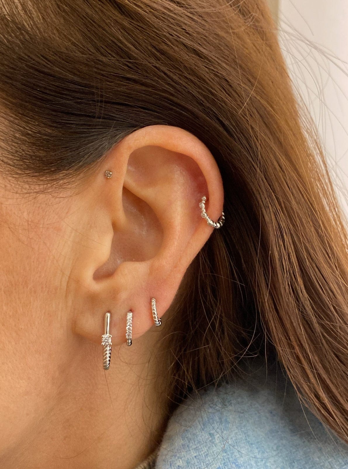 PENDIENTESheylovePendientes vintage rectangle hoops | heylove