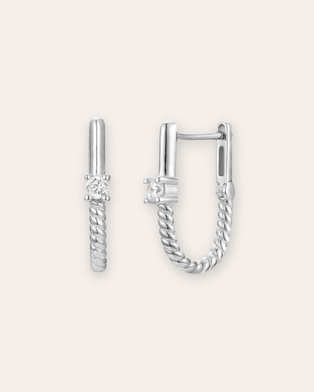 PENDIENTESheylovePendientes vintage rectangle hoops | heylove