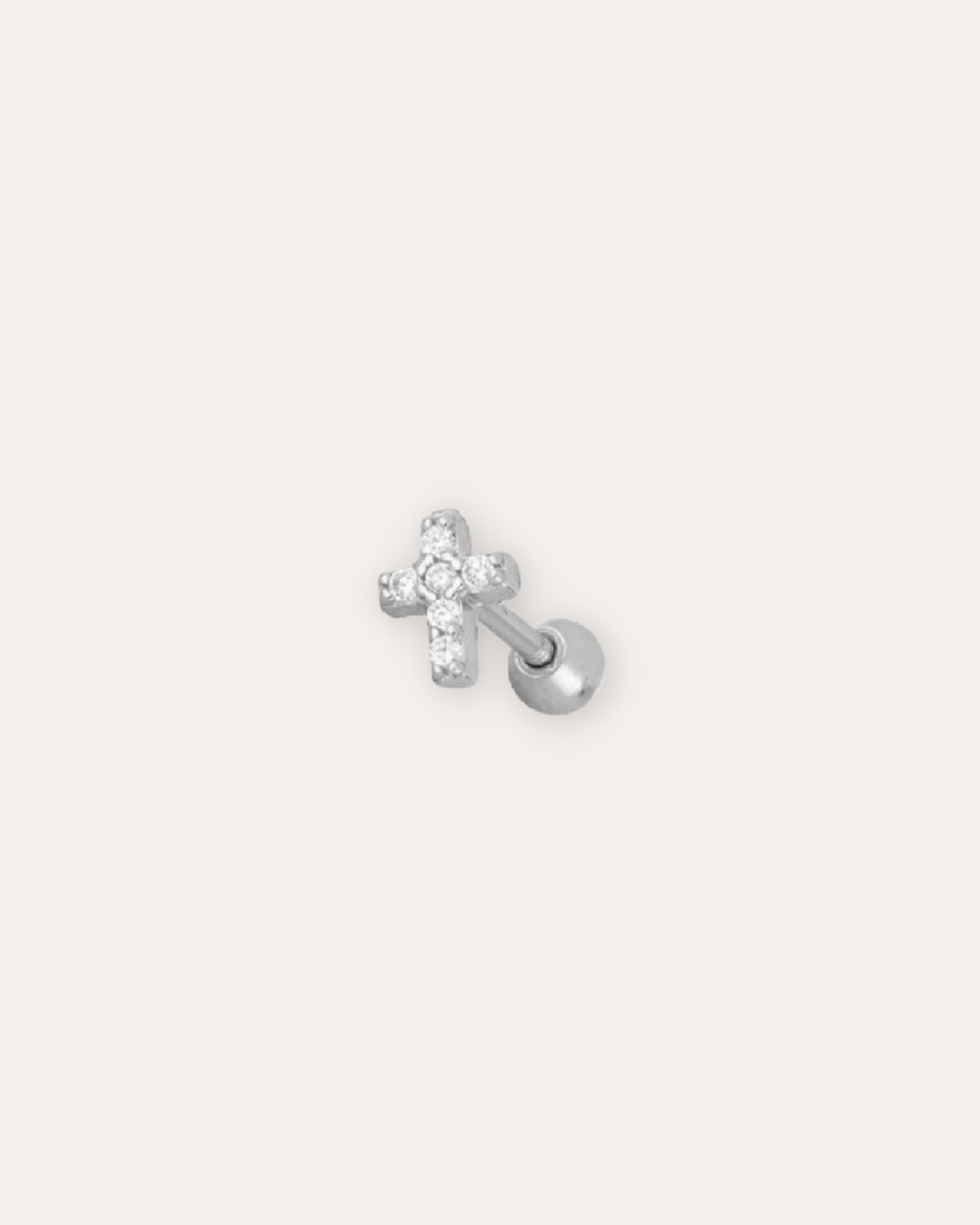 PENDIENTESheylovePiercing cross cz | heylove