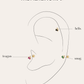 PENDIENTESheylovePiercing square cz | heylove