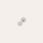 PENDIENTESheylovePiercing mini rombo cz | heylove