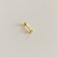 PENDIENTESheylovePiercing mini rombo cz | heylove