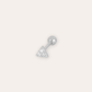 PENDIENTESheylovePiercing mini traingle cz | heylove