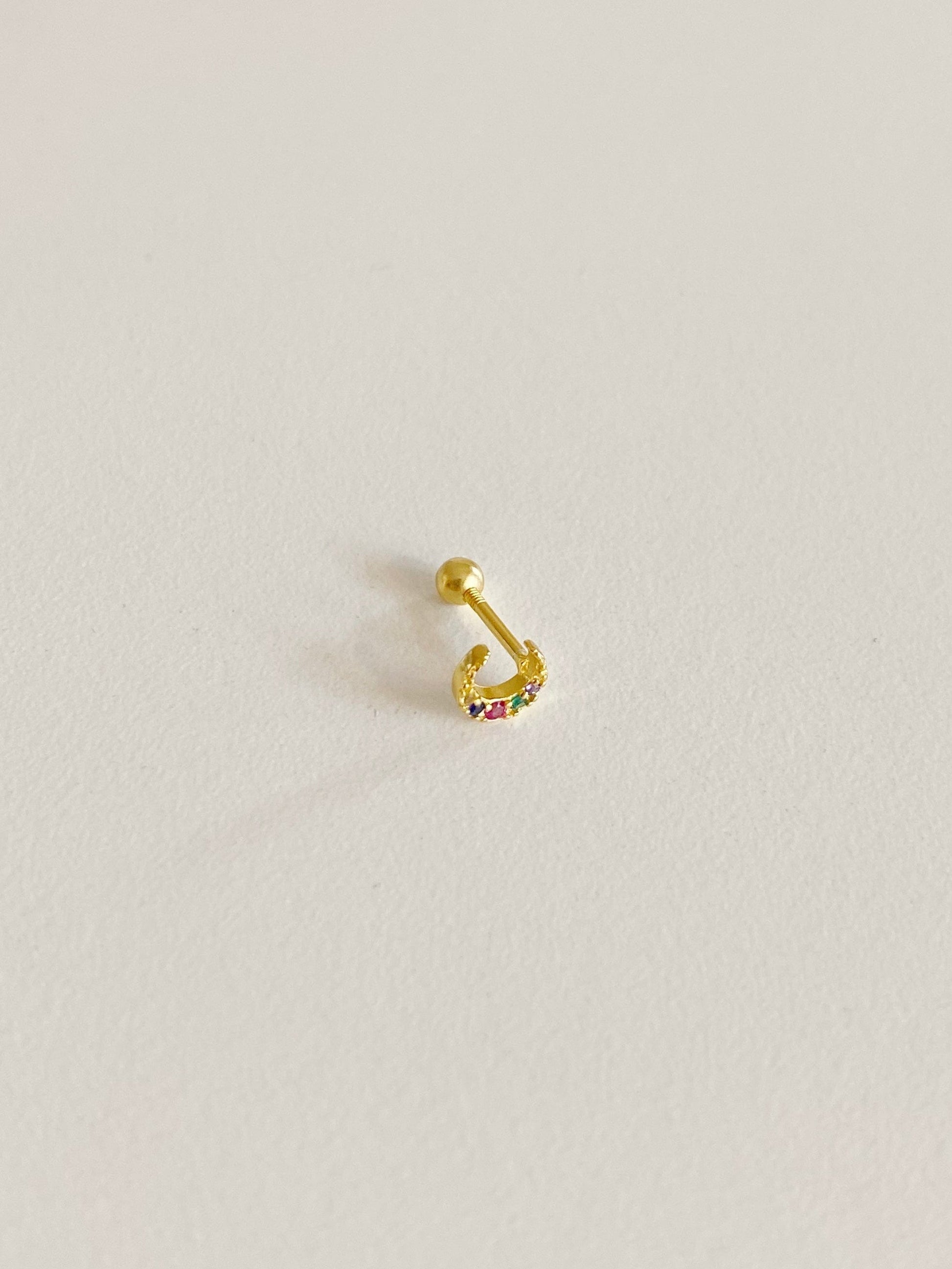 PENDIENTESheylovePiercing luna cz | heylove