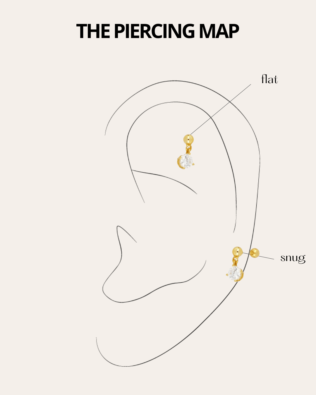 PENDIENTESheylovePiercing one cz | heylove