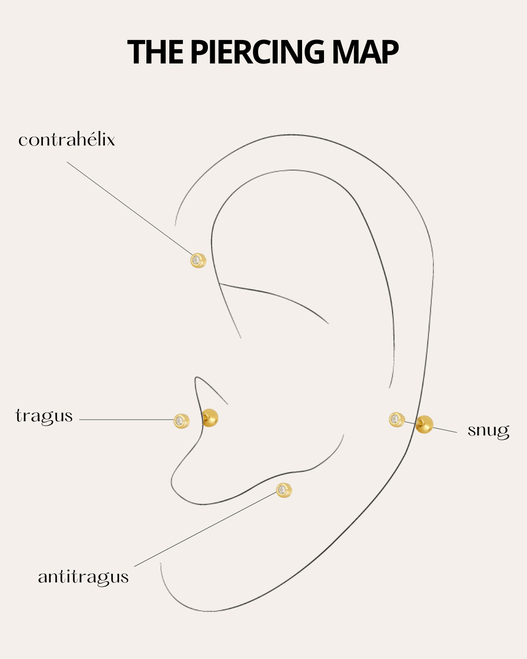 PENDIENTESheylovePiercing point | heylove
