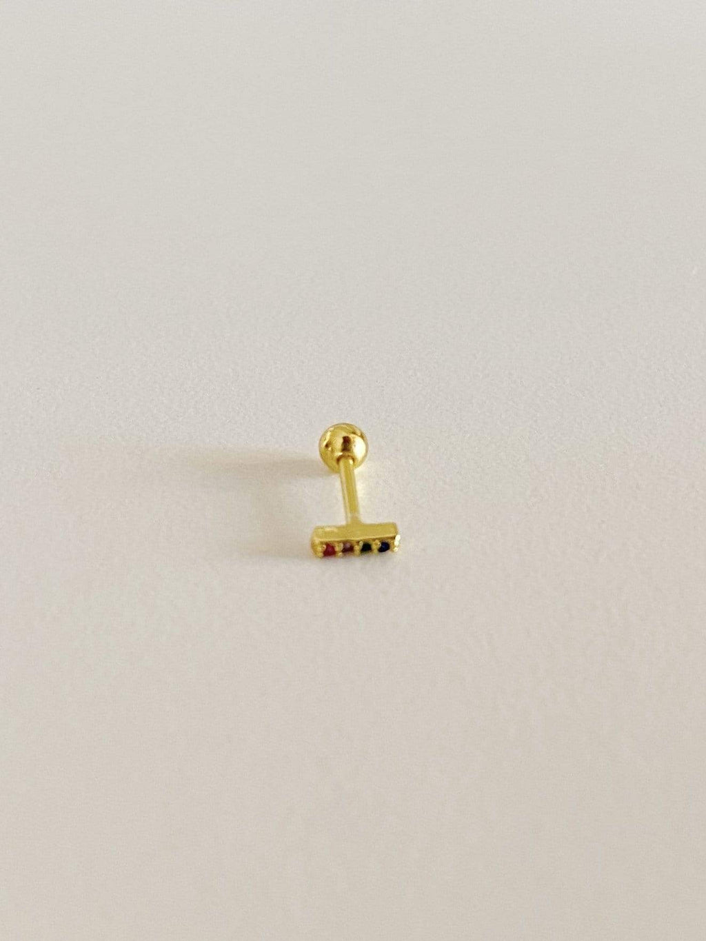 PENDIENTESheylovePiercing rainbow | heylove