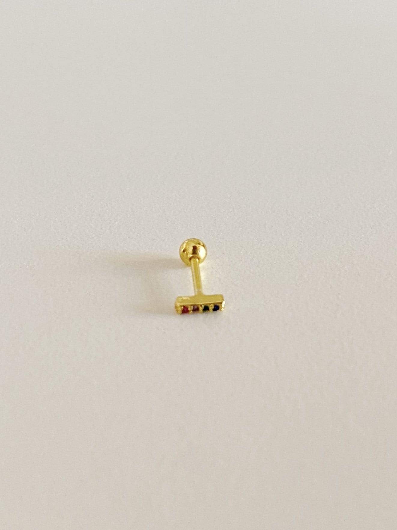 PENDIENTESheylovePiercing rainbow | heylove