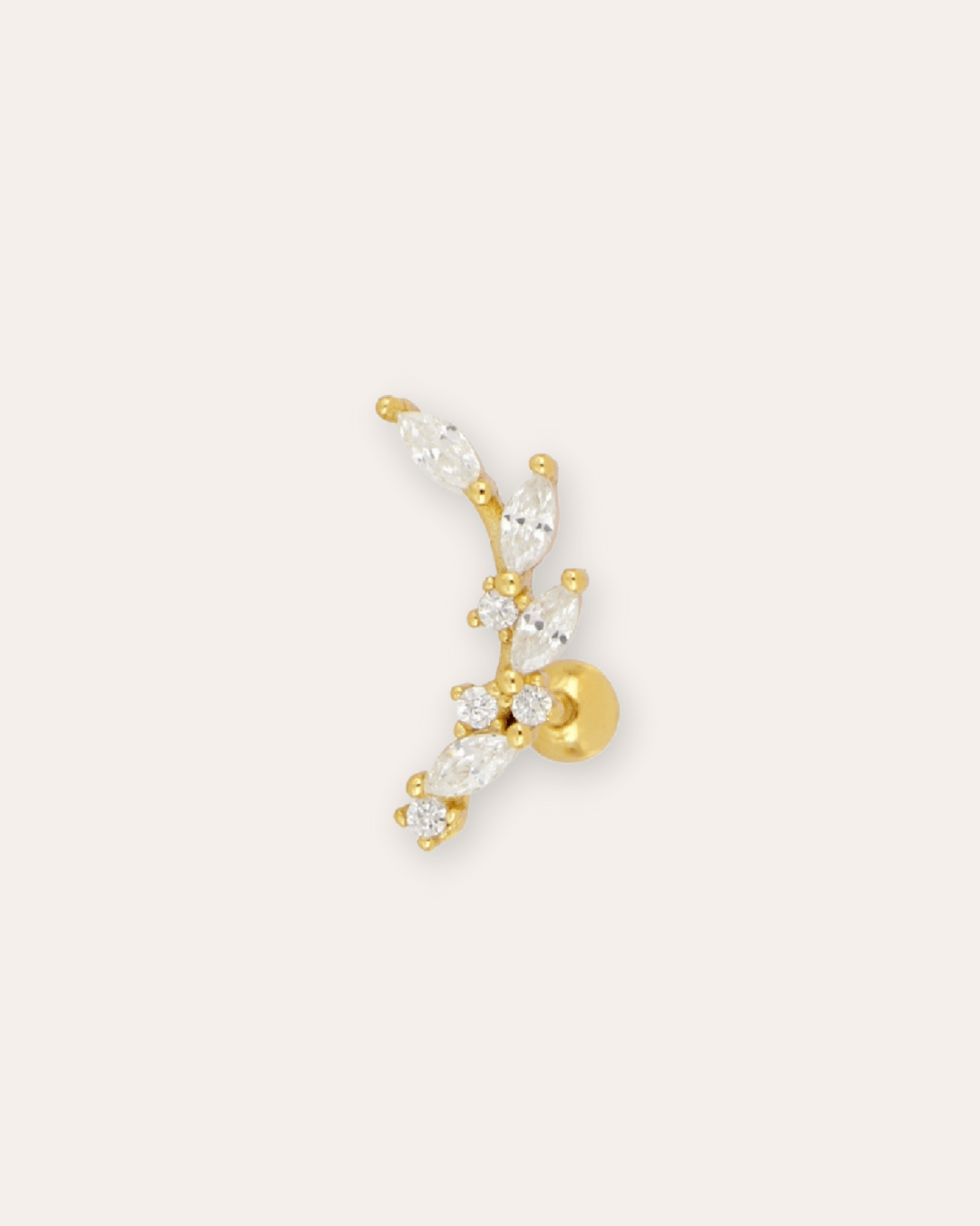 PENDIENTESheylovePiercing branch oro | heylove