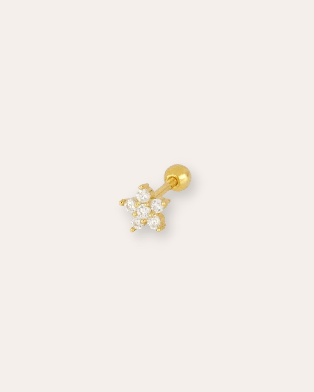 PENDIENTESheylovePiercing star cz | heylove