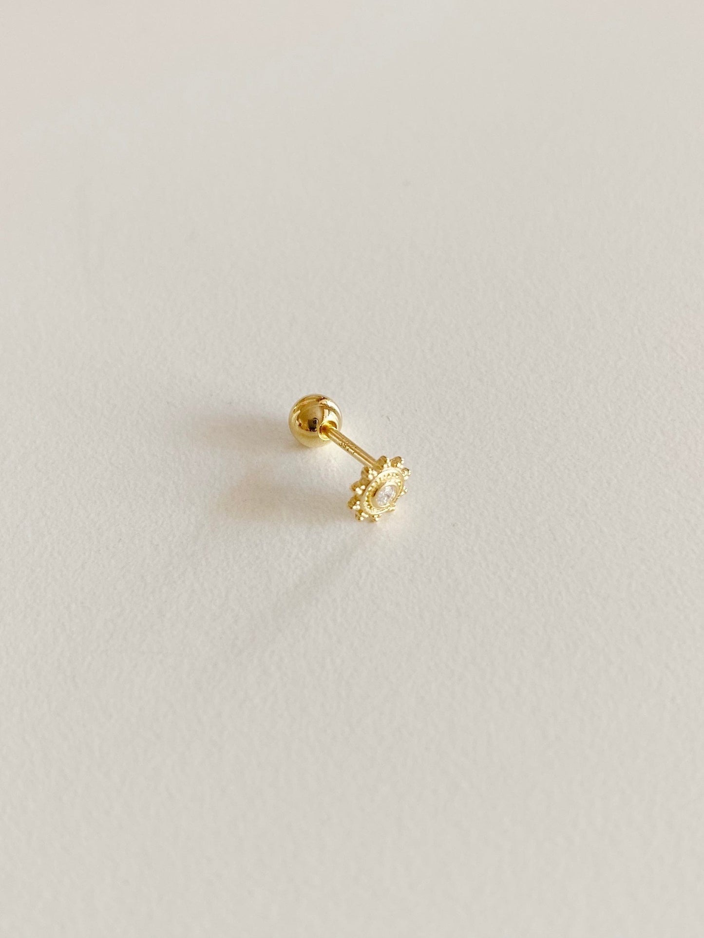 PENDIENTESheylovePiercing sun cz | heylove