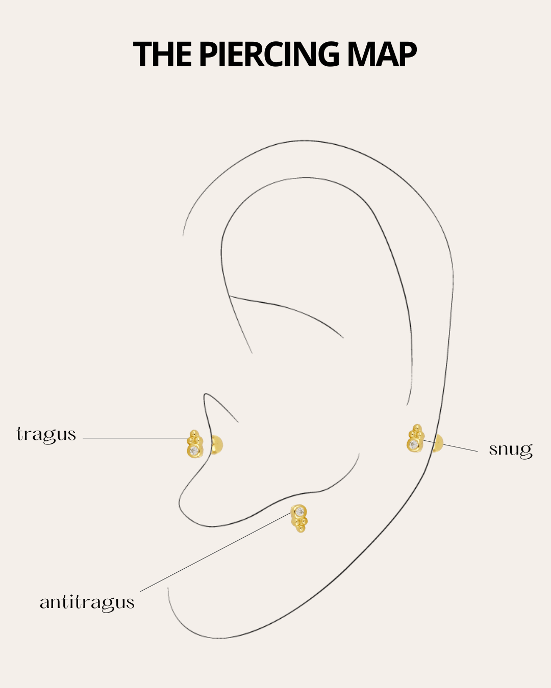 PENDIENTESheylovePiercing tear | heylove