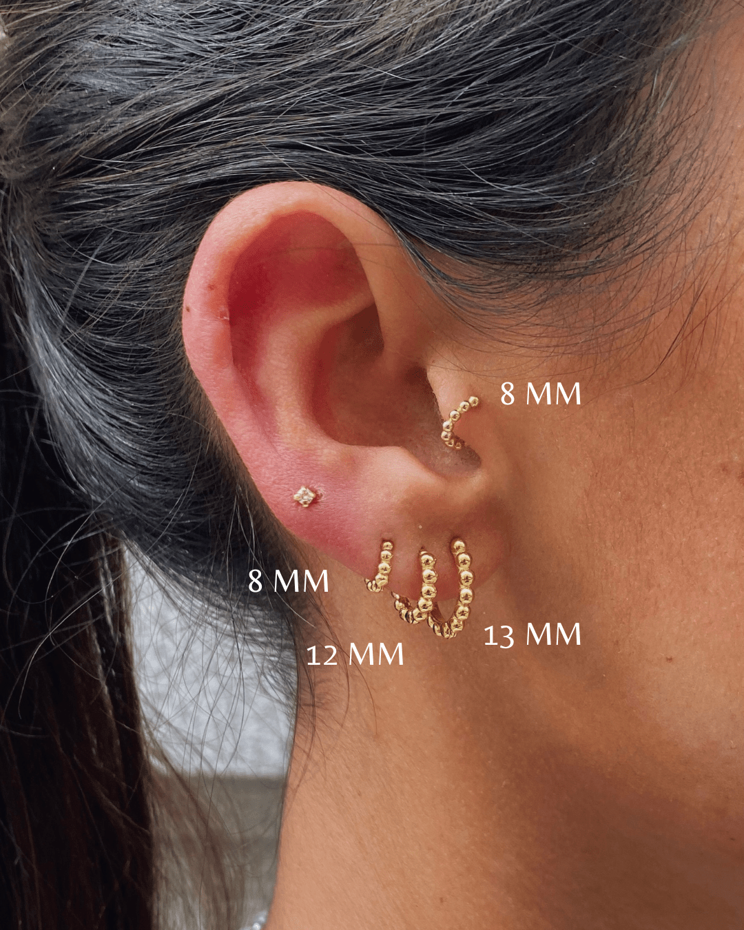 PIERCINGheylovePiercing tiny balls click | heylove