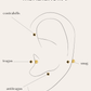 PENDIENTESheylovePiercing tiny square negro | heylove