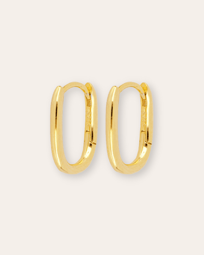 PENDIENTESheylovePendientes rectangle hoops | heylove